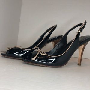 Cole Haan 9 1/2 Patent Leather Black Pump